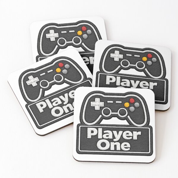Item preview, Player One Gamer Patch - Embroidered Retro Controller Art designed and sold by myforestfog.