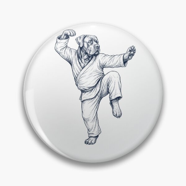 Item preview, Vintage Cane Corso Doing Kung Fu Martial Art Dog Lover designed and sold by TerryConnells.