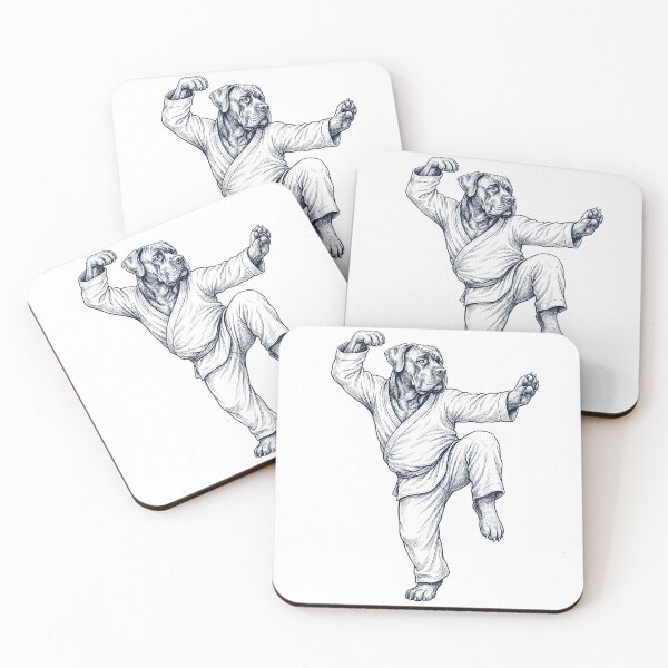 Item preview, Vintage Cane Corso Doing Kung Fu Martial Art Dog Lover designed and sold by TerryConnells.