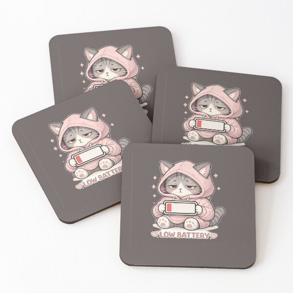Item preview, Low Battery Social Energy designed and sold by RetroSoul Studio.