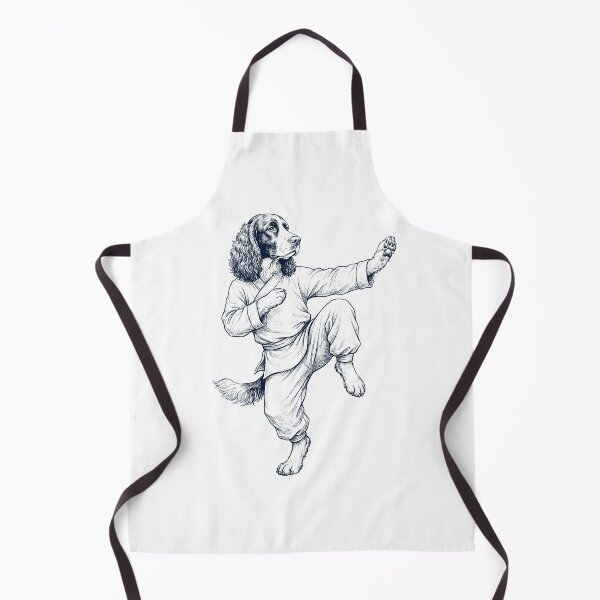 Item preview, Vintage English Springer Spaniel Doing Kung Fu Martial Art Dog Lover designed and sold by TerryConnells.