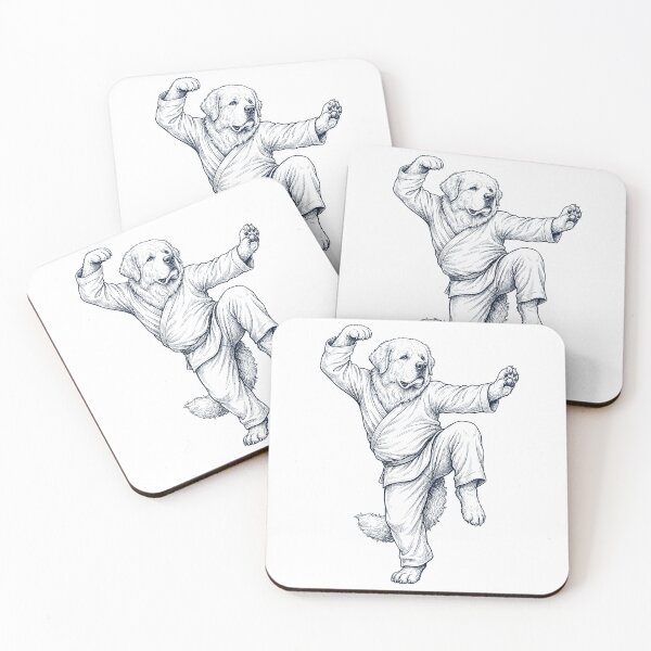 Item preview, Vintage Great Pyrenees Doing Kung Fu Martial Art Dog Lover designed and sold by TerryConnells.
