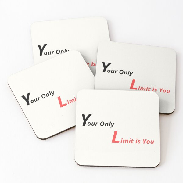 Item preview, Your Only Limit Is You – Motivational Quote T-Shirt designed and sold by E_Rise.