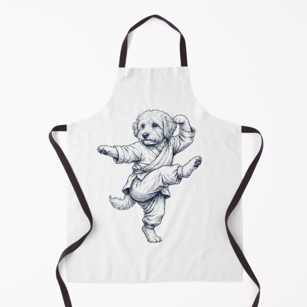 Item preview, Vintage Havanese Doing Kung Fu Martial Art Dog Lover designed and sold by TerryConnells.