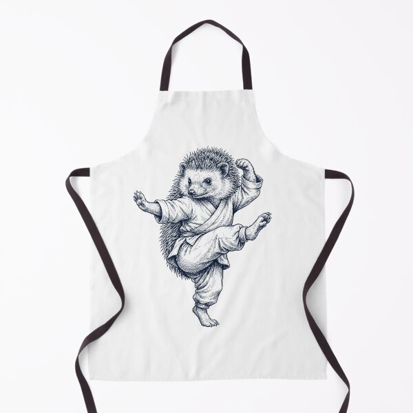 Item preview, Erizo antiguo practicando artes marciales Kung Fu Amante de los animales designed and sold by TerryConnells.