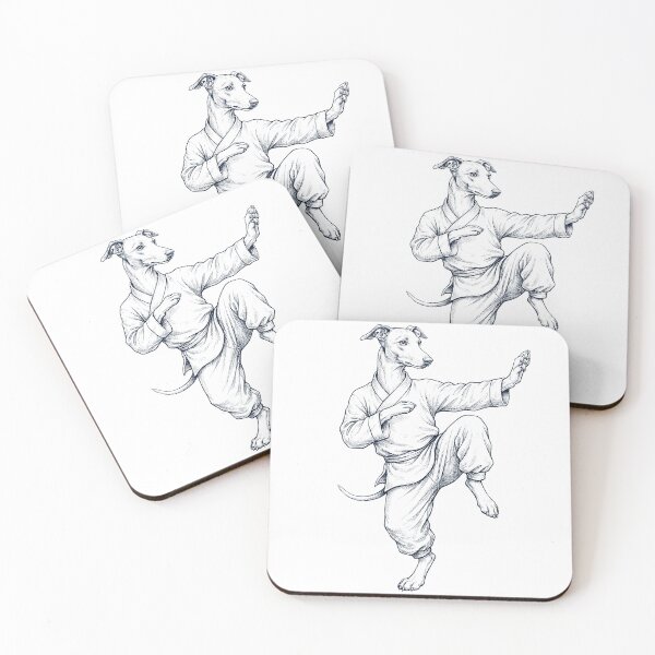 Item preview, Vintage Italian Greyhound Doing Kung Fu Martial Art Dog Lover designed and sold by TerryConnells.