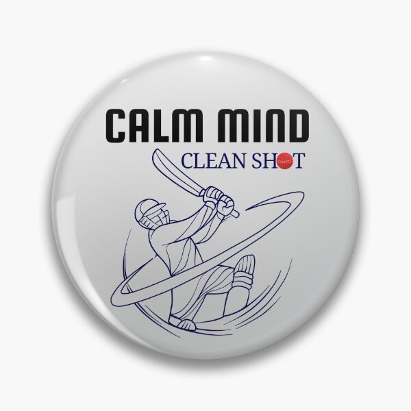 Item preview, Vintage Cricket Batsman Clean Shot Silhouette designed and sold by LoudVictory.