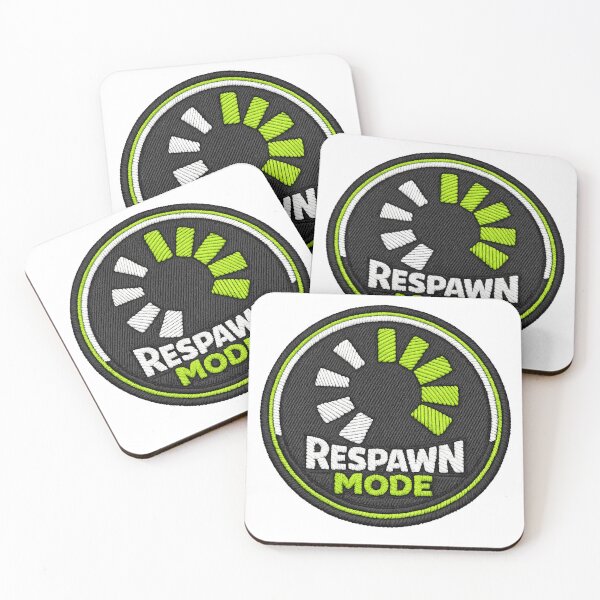 Item preview, Respawn Mode Loading Patch - Embroidered Style Gamer Art designed and sold by myforestfog.