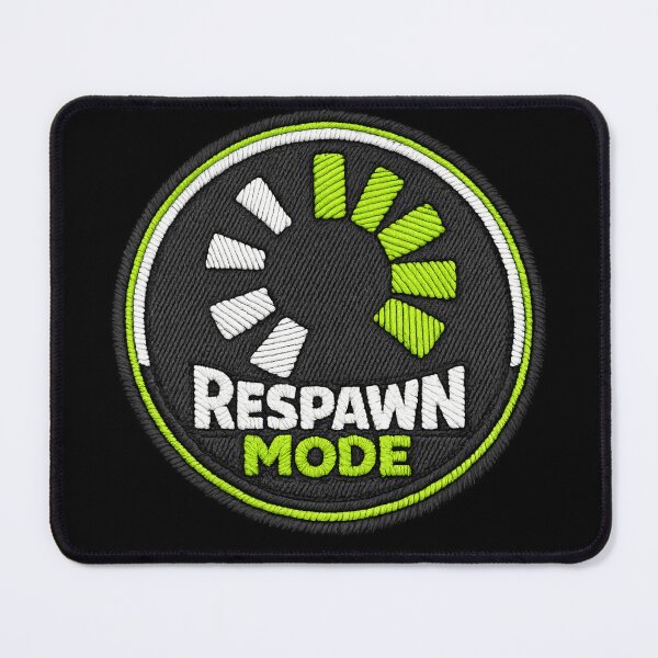 Item preview, Respawn Mode Loading Patch - Embroidered Style Gamer Art designed and sold by myforestfog.