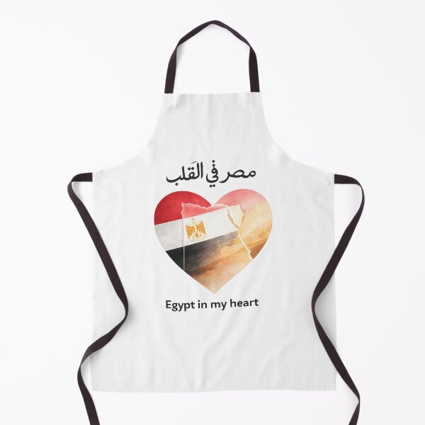 Item preview, Masr fi Al‑Alb – Egypt in My Heart Arabic & English Design designed and sold by GeniePixel.