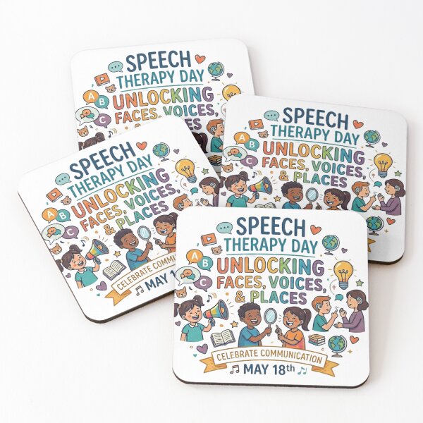 Item preview, Speech Therapy Day | Unlocking Voices & Celebrate Communication designed and sold by Wear Sculpt.