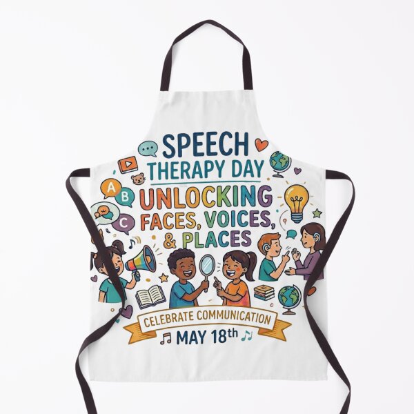 Item preview, Speech Therapy Day | Unlocking Voices & Celebrate Communication designed and sold by Wear Sculpt.