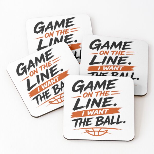 Item preview, Game On The Line I Want The Ball – Clutch Basketball designed and sold by the-dovlat.