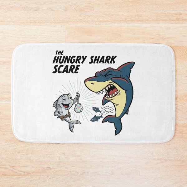 Item preview, The Hungry Shark Scare designed and sold by artistmagicshop.