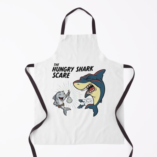 Item preview, The Hungry Shark Scare designed and sold by artistmagicshop.