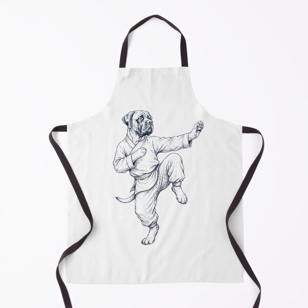 Item preview, Vintage Mastiff Doing Kung Fu Martial Art Dog Lover designed and sold by TerryConnells.