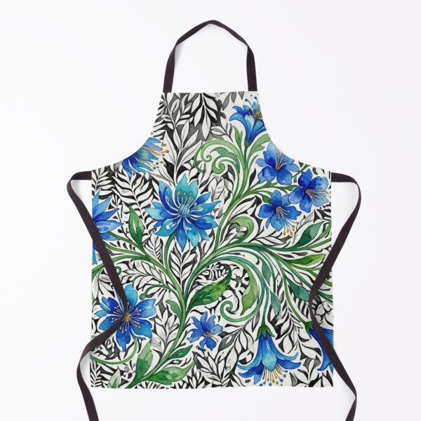 Item preview, Blue luminous floral symphony designed and sold by Sigtrix.