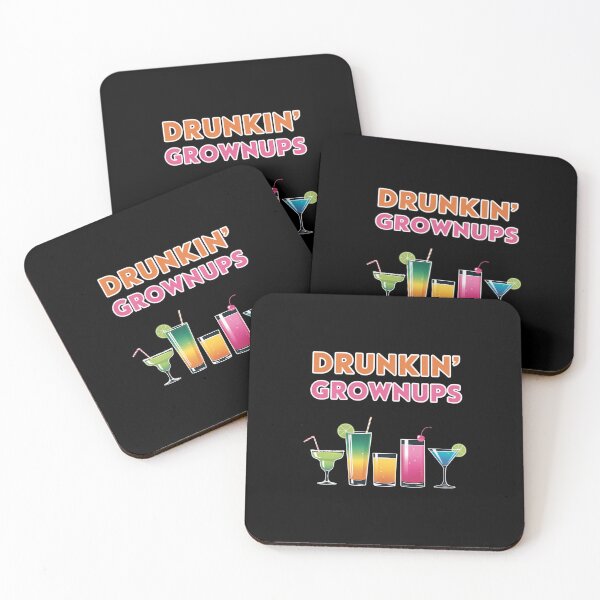 Item preview, Drunkin' Grownups Cocktails Drinking Bachelorette Party Beer  designed and sold by EllenJast.