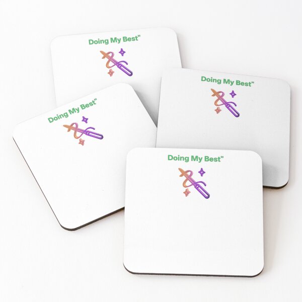Item preview, I'm Doing My Best - Aesthetic Magic Sparkle Quote designed and sold by Singhpawan.