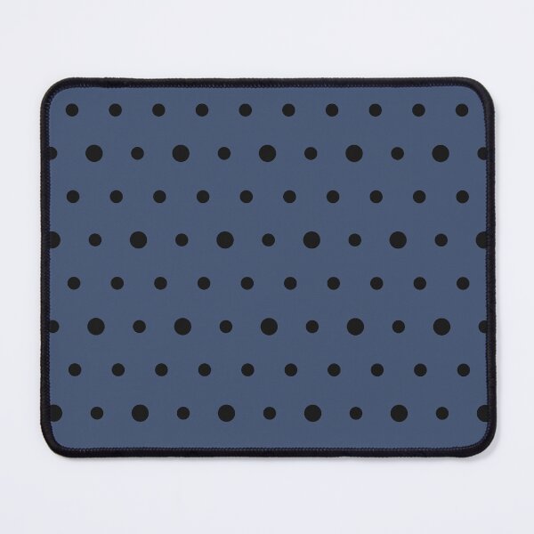 Item preview, Blue And Black Polka Dot Pattern designed and sold by pattern-archive.