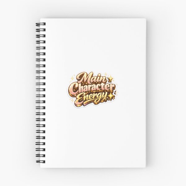 Item preview, Main Character Energy – Trendy Aesthetic Confidence designed and sold by CutePrintCorner.