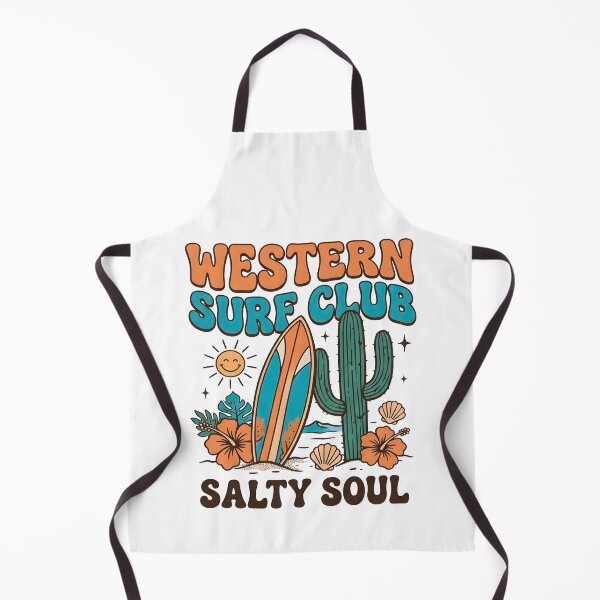 Item preview, Western Surf Club T-Shirt - Retro Coastal Cowgirl Aesthetic  designed and sold by al21ex.