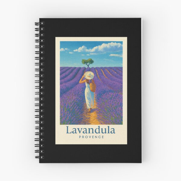 Item preview, Lavender Fields in Provence Travel Art designed and sold by Beyond Destinations.