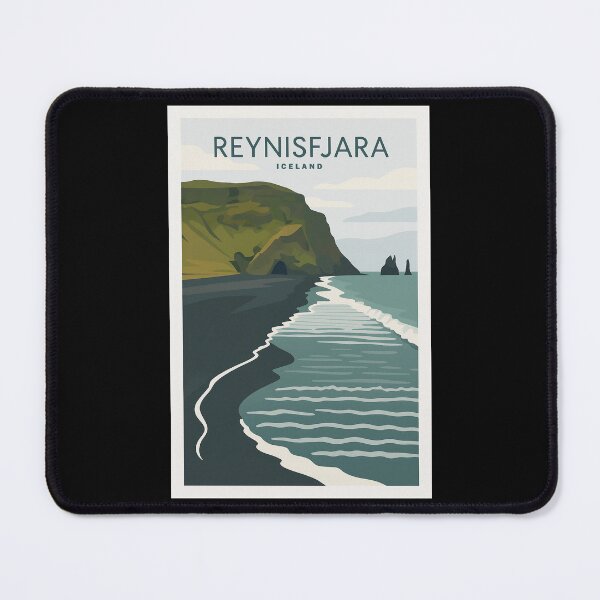 Item preview, Reynisfjara Iceland Black Sand Beach Art designed and sold by Beyond Destinations.
