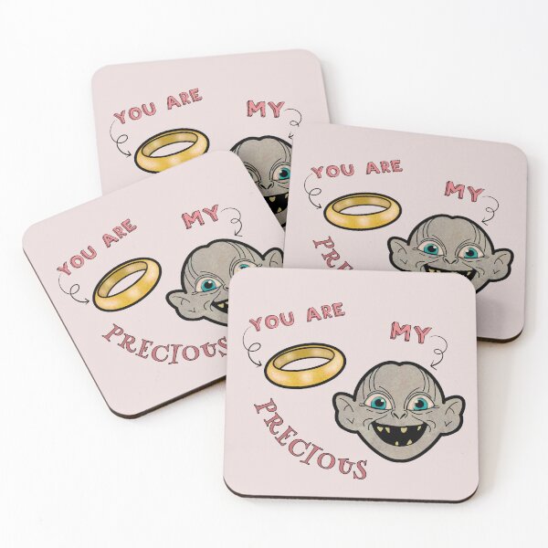 Item preview, You Are My Precious - Gollum and Ring designed and sold by ellealsopaints.