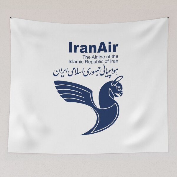 Item preview, Iran Air - The Airline of the Islamic Republic of Iran - Tehran Persian designed and sold by RetroAviation.