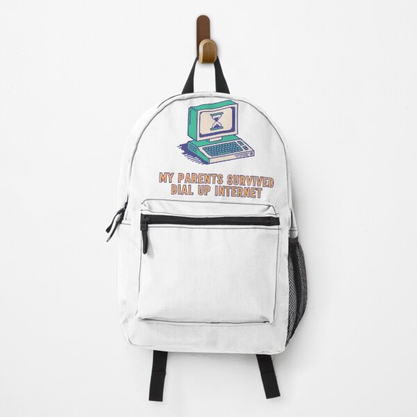 Item preview, My Parents Survived Dial Up Internet Funny Retro 90s Tech Humor Nostalgia T-Shirt designed and sold by SaltyBonesClub.