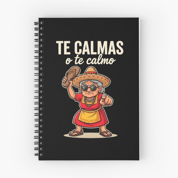 Item preview, Te Calmas O Te Calmo Mamá Latina Divertida designed and sold by dudelinart.