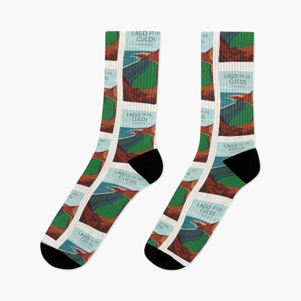 Item preview, Lago de los Clicos Lanzarote Travel Art designed and sold by Beyond Destinations.