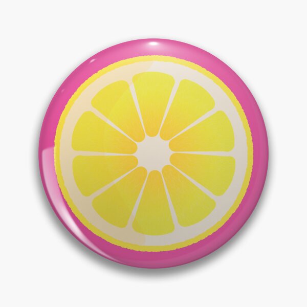 Artikelvorschau, Rosa Variante von Big Lemon Slice entworfen und verkauft von studiodrchicken.