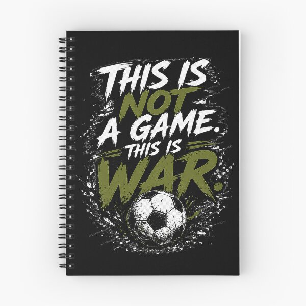 Item preview, This Is Not A Game – Intense Soccer Football Design designed and sold by the-dovlat.
