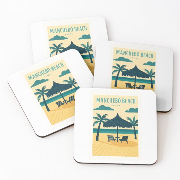Item preview, Manchebo Beach Aruba Travel Art designed and sold by Beyond Destinations.