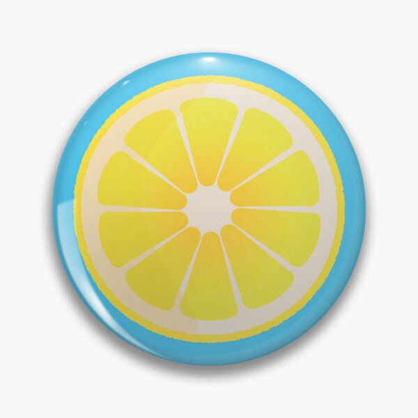 Artikelvorschau, Blaue Variante von Big Lemon Slice entworfen und verkauft von studiodrchicken.