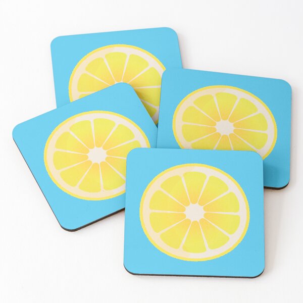 Item preview, Blue version of Big lemon slice designed and sold by studiodrchicken.