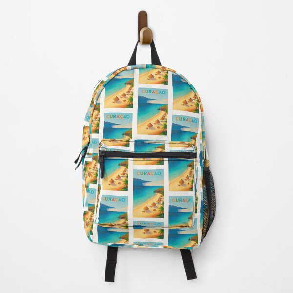 Item preview, Curaçao Caribbean Beach Travel Art designed and sold by Beyond Destinations.
