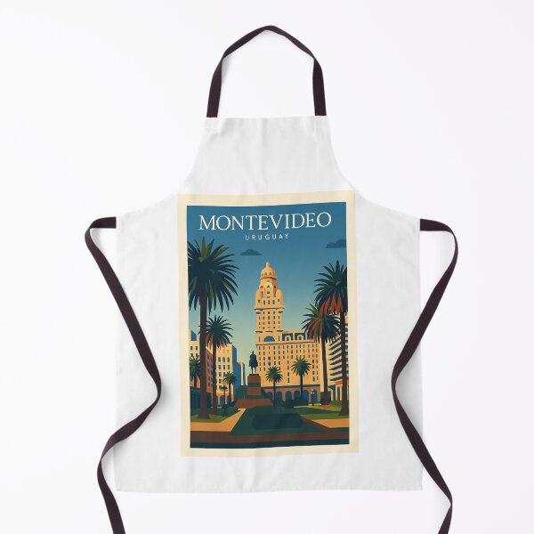 Item preview, Montevideo Uruguay Travel Poster Art designed and sold by Beyond Destinations.