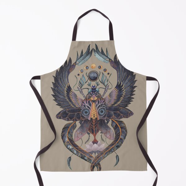 Item preview, Winged Scarab Beetle Good Luck Egyptian Symbol Spiritual Protection Art designed and sold by Ruta.