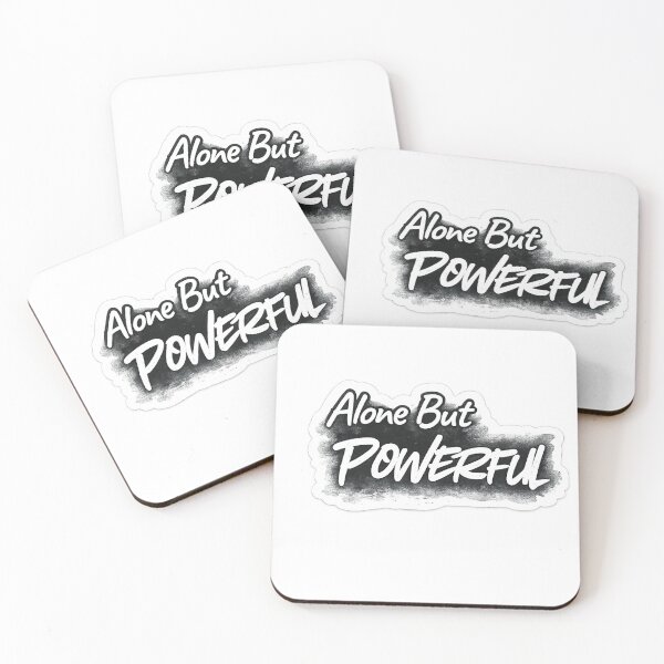 Item preview, Alone But Powerful Quote T-Shirt designed and sold by rajaansariT.