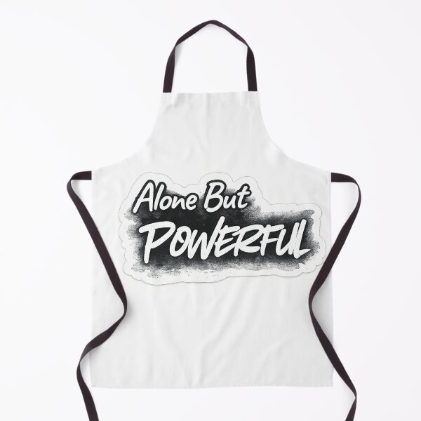 Item preview, Alone But Powerful Quote T-Shirt designed and sold by rajaansariT.