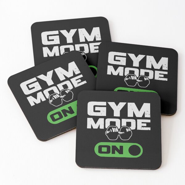 Item preview, Gym Mode ON Motivational Fitness Workout designed and sold by JavaGraph.