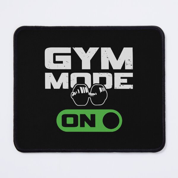 Item preview, Gym Mode ON Motivational Fitness Workout designed and sold by JavaGraph.
