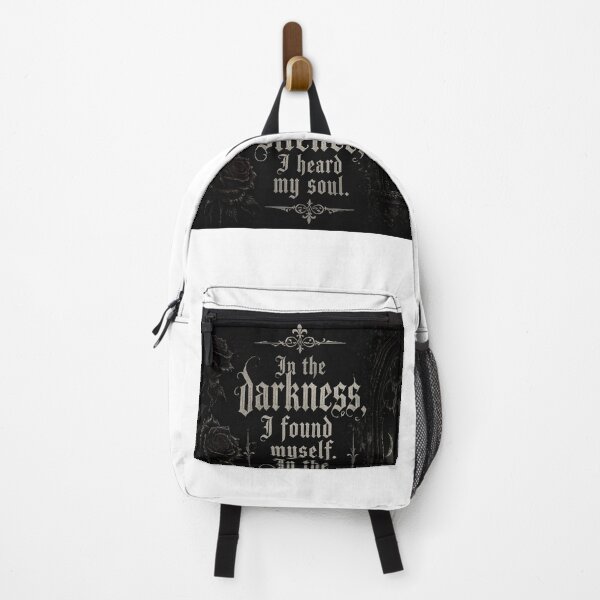 Item preview, Gothic Quote Dark Academia Blackletter Typography Aesthetic Sticker | In the Darkness I Found Myself designed and sold by Sanika arts .
