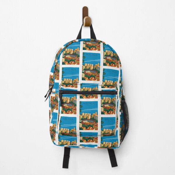 Item preview, Málaga Spain Travel Poster Art designed and sold by Beyond Destinations.