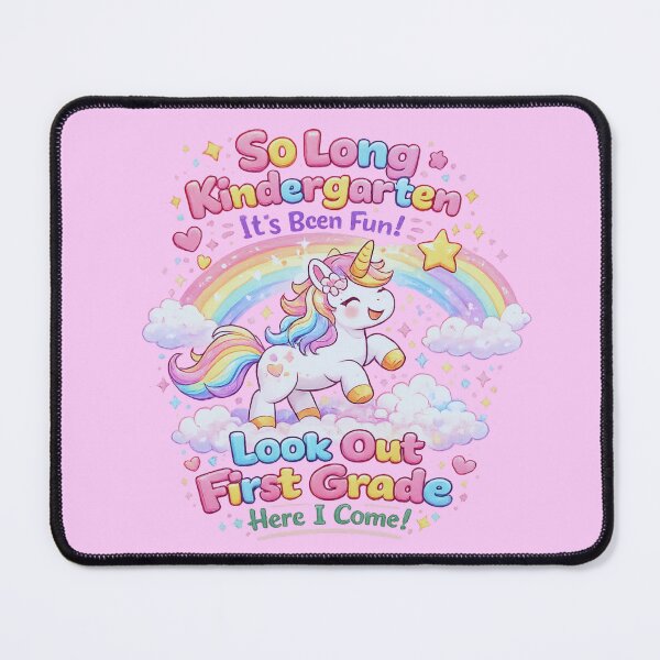 Item preview, Cute Unicorn Kindergarten Graduation First Grade Here I Come Girls designed and sold by Im-Ara.