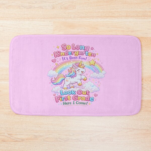 Item preview, Cute Unicorn Kindergarten Graduation First Grade Here I Come Girls designed and sold by Im-Ara.