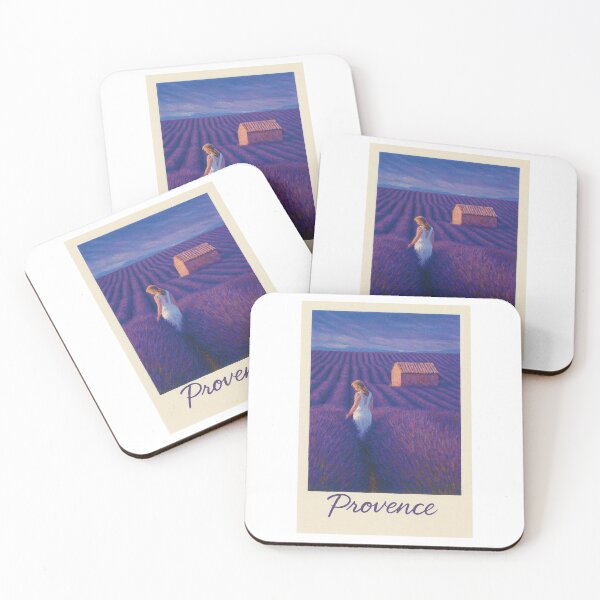 Item preview, Provence Lavender Fields Travel Art designed and sold by Beyond Destinations.